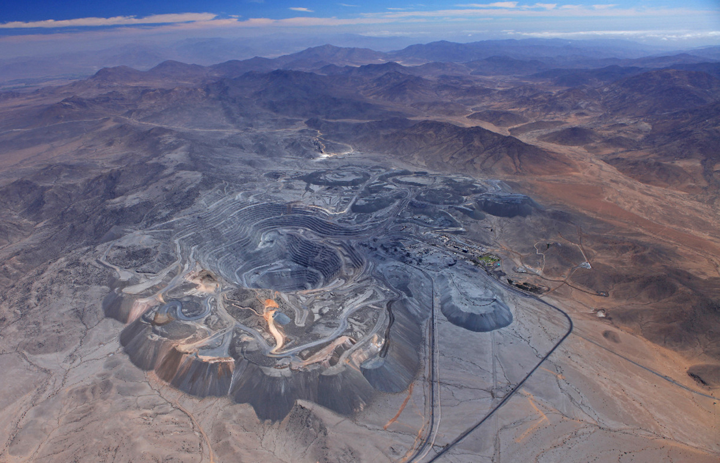 Los Colorados es el yacimiento de hierro más grande y "joven" de Chile.| Crédito: CMP