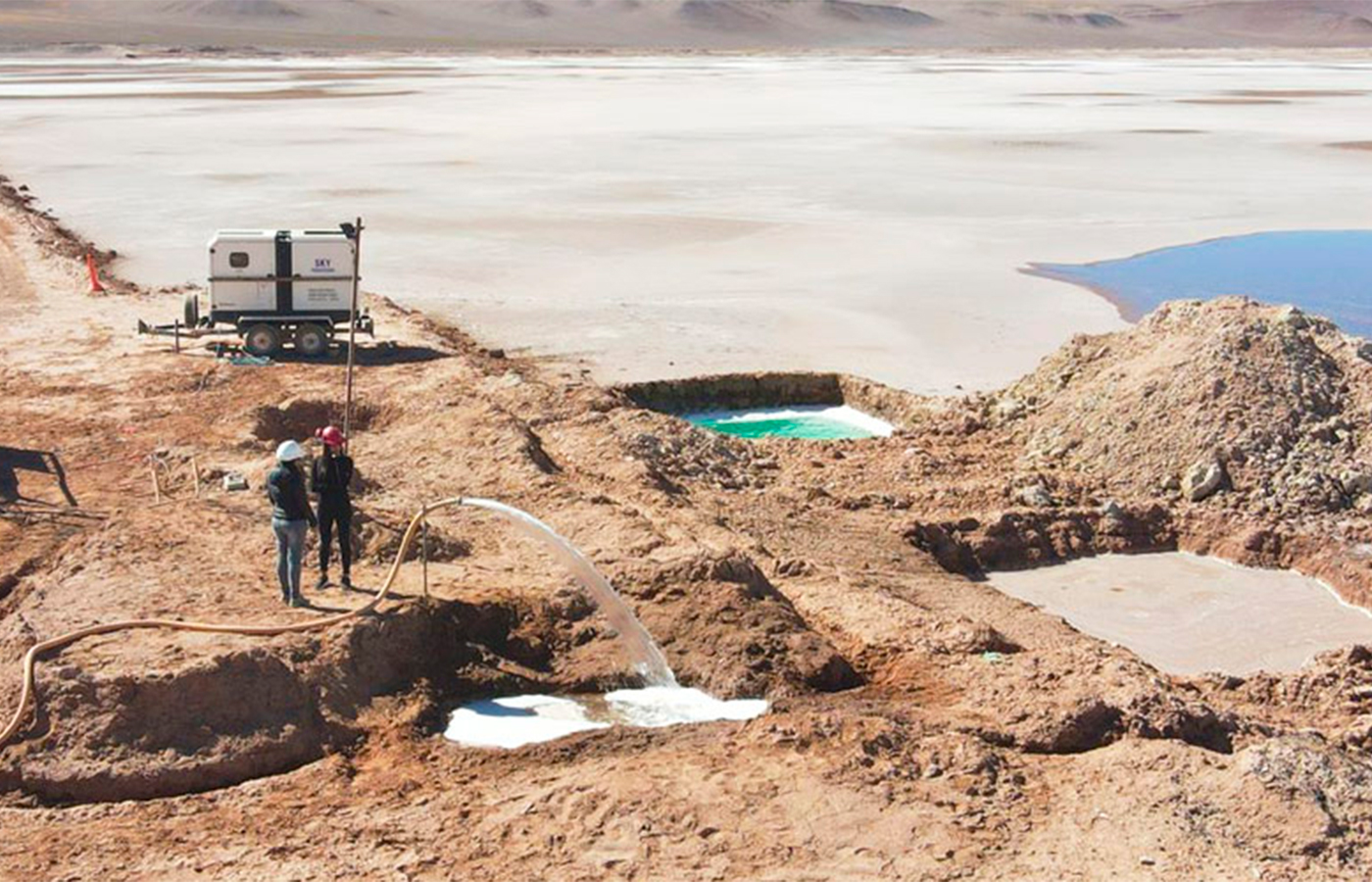 El proyecto de litio Hombre Muerto Norte (proyecto HMN) se localiza en la provincia argentina de Salta, Argentina.| Crédito: Lithium South