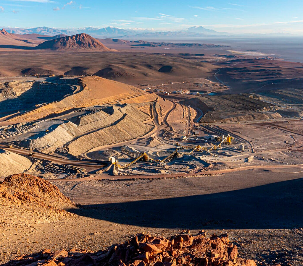 Lindero, mina a cielo abierto, operada por Mansfield Minera S.A., una filial argentina propiedad al 100 % de Fortuna Mining.| Crédito: Fortuna Mining