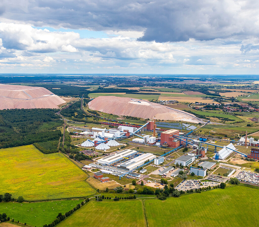 La planta piloto subterránea de clasificación por rayos X (XRT) se ubica en la mina Zielitz, propiedad de K+S.| Crédito: Tomra