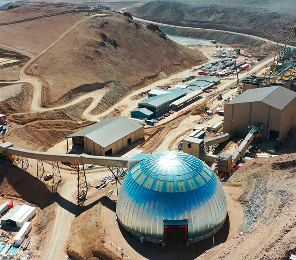El proyecto, ubicado a 4000 metros de altura en la Región de Atacama, es la primera mina completamente nueva construida en Chile en más de una década.| Crédito: Gold Fields