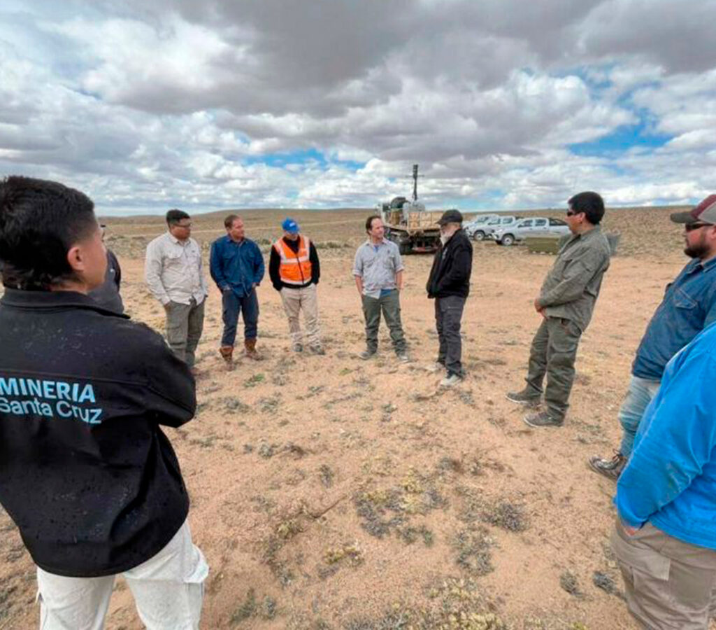 El programa inicial contempla entre 2000 y 3000 metros de perforación RC.| Crédito: Battery Age Minerals
