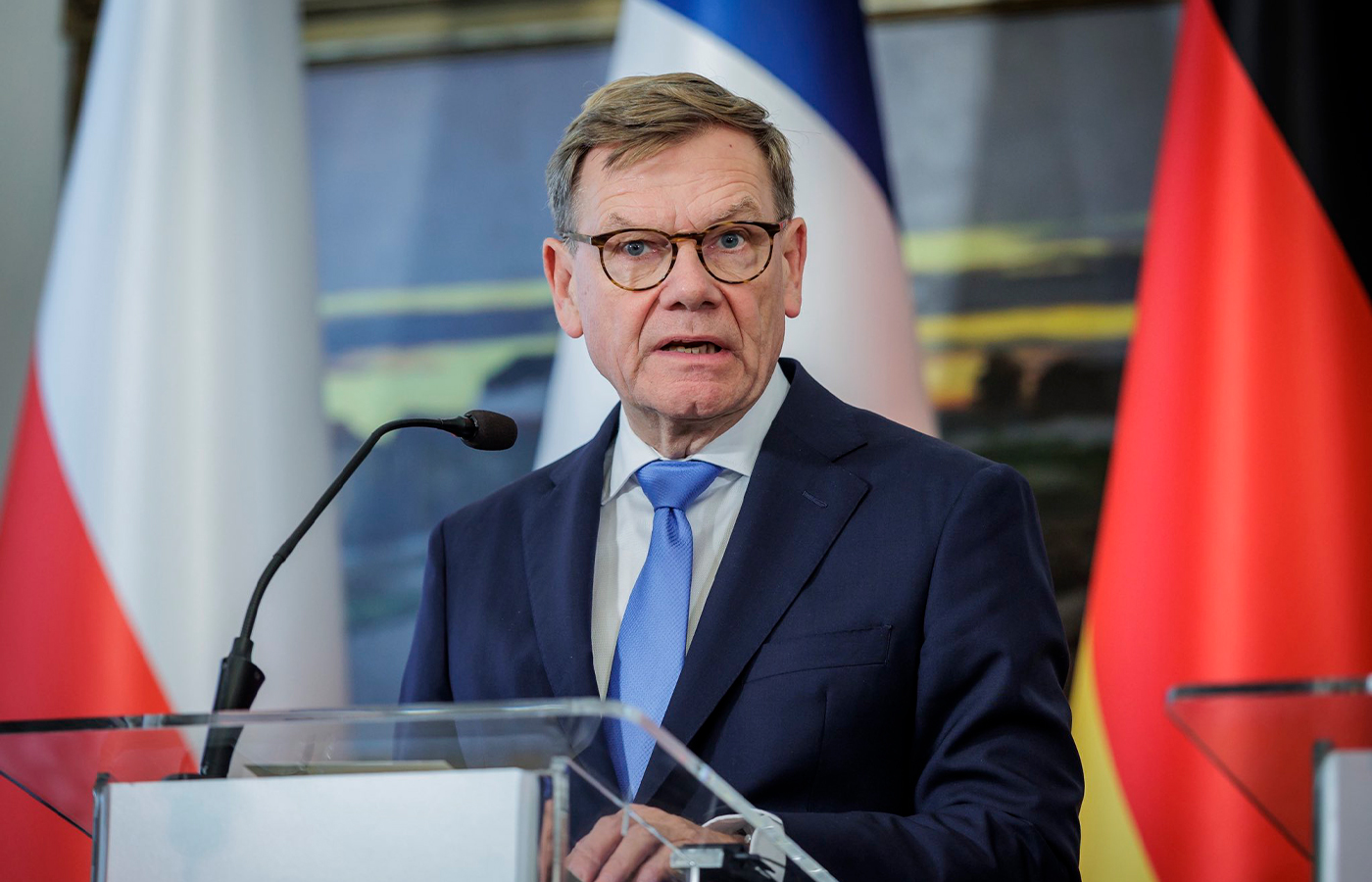 Antes de su llegada a Santa Cruz, Wadephul respaldó la política de Rodrigo Paz para la reapertura de Bolivia al mundo.| Crédito: @AussenMinDE