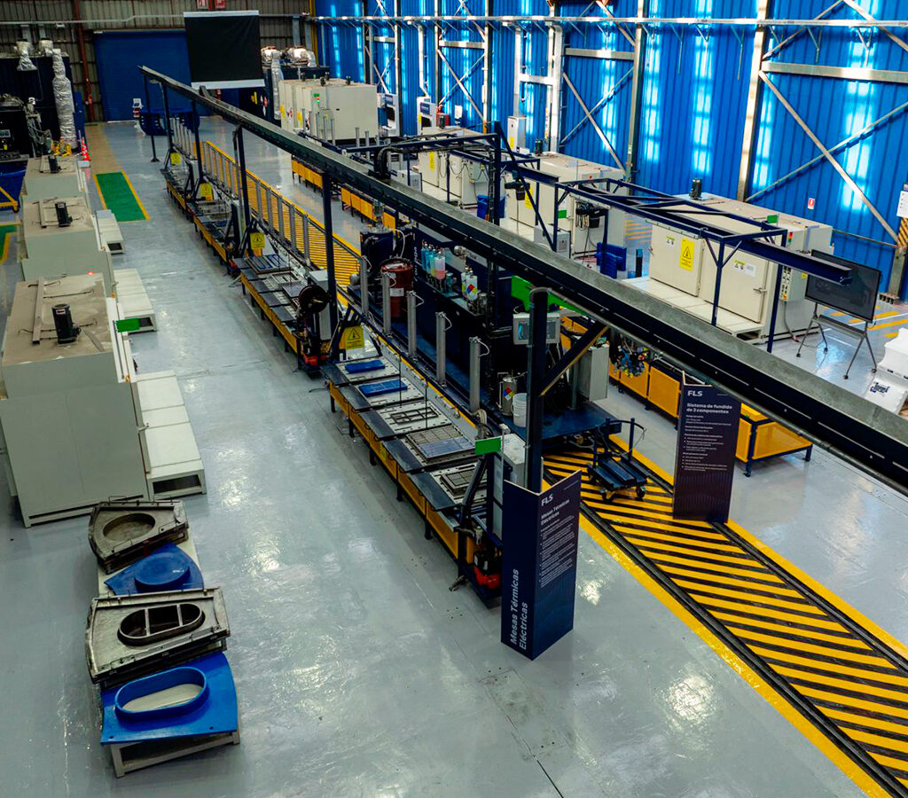 La nueva infraestructura de 1200 m² permitirá producir más de 500 toneladas de productos de poliuretano anualmente.| Crédito: FLS