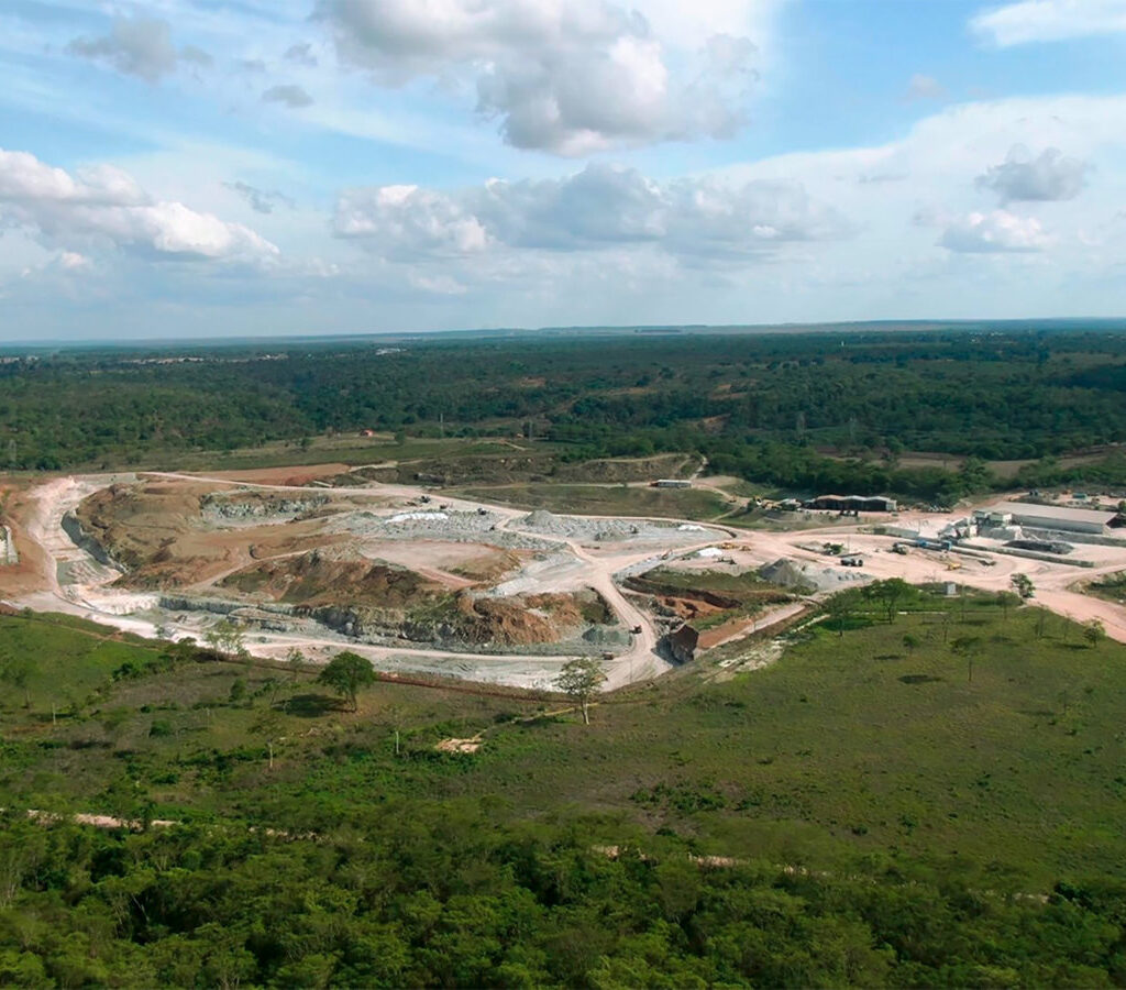 La mina de yeso de Grajaú se encuentra en el noreste de Brasil, en el estado de Maranhão.| Foto: Wirtgen