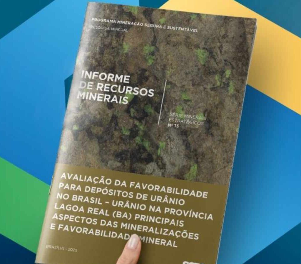 Brasil posee el noveno mayor recurso de uranio del mundo, con 250 000 toneladas.| Foto: SGB