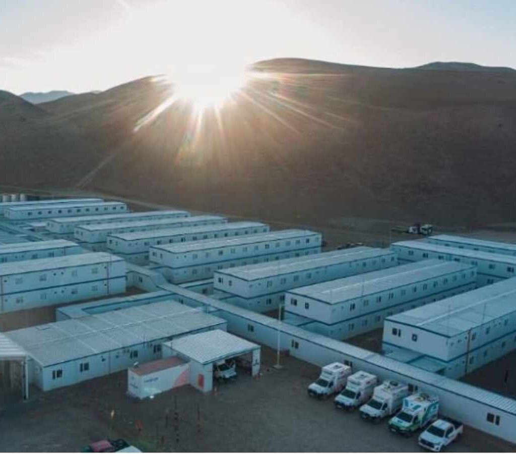 Panorámica del campamento del proyecto Josemaria.| Foto: Gobierno de San Juan