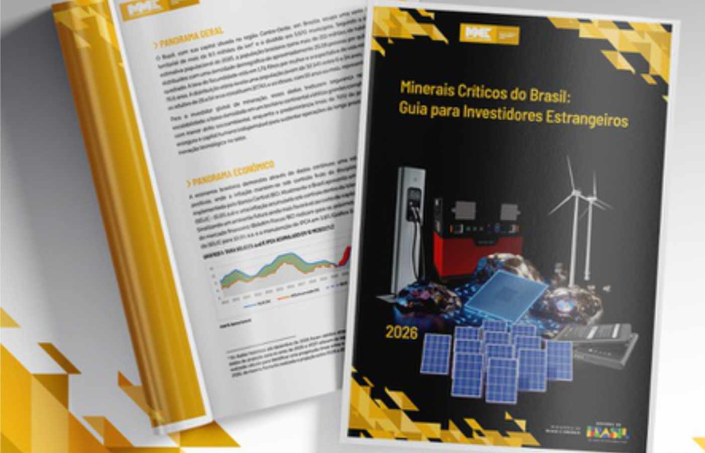 La publicación destaca las ventajas competitivas de Brasil, la seguridad regulatoria y las oportunidades en la cadena estratégica de suministro de minerales.| Foto: Arts/MME