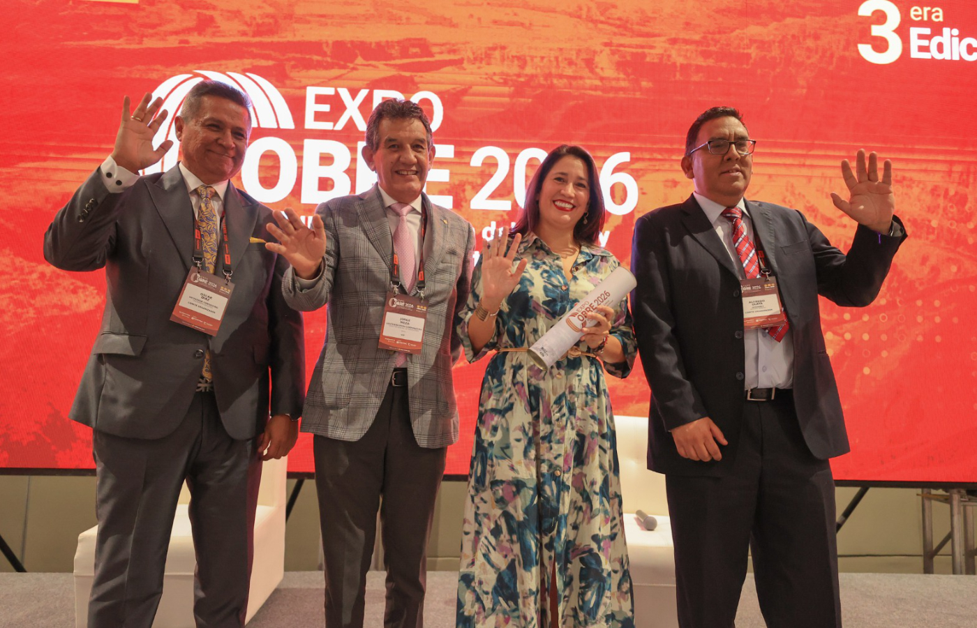 Crecimiento de la inteligencia artificial está impulsando un aumento sostenido en la demanda de cobre, afirma viceministra de Minas del Minem.| Foto: Minem