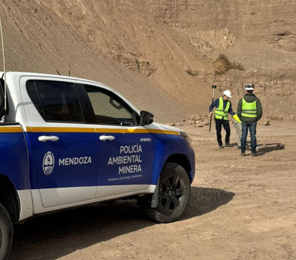 El objetivo es fortalecer el control de la actividad minera y la trazabilidad de los materiales.| Foto: Gobierno de Mendoza