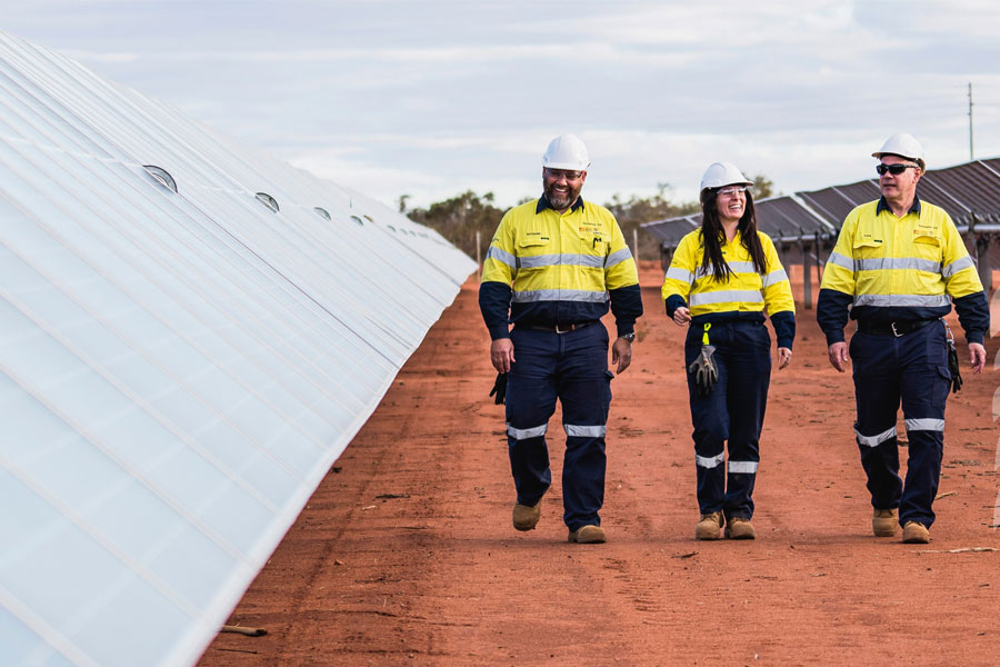 Gold Fields invierte en su mayor planta de energía renovable