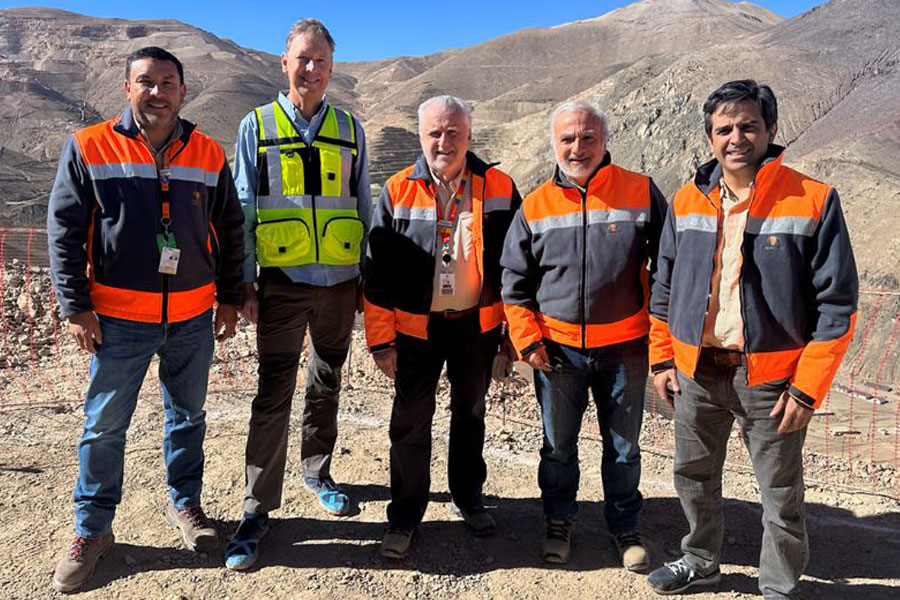 Representantes de Codelco y Rio Tinto visitaron área de exploración de Nuevo Cobre