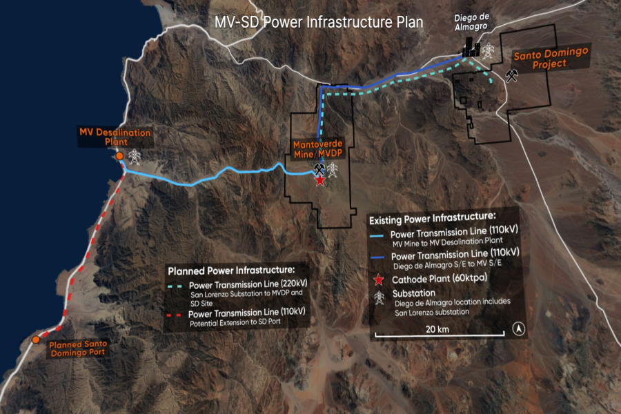 Chile: Capstone Mining pone en venta Mina Santo Domingo