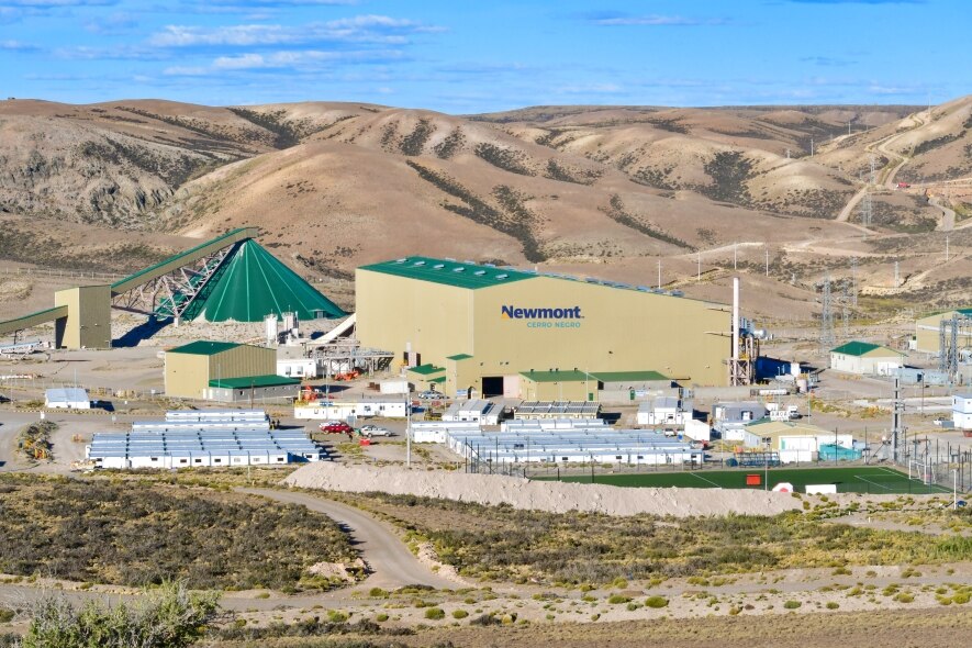 Newmont reabre mina de oro Cerro Negro en Argentina