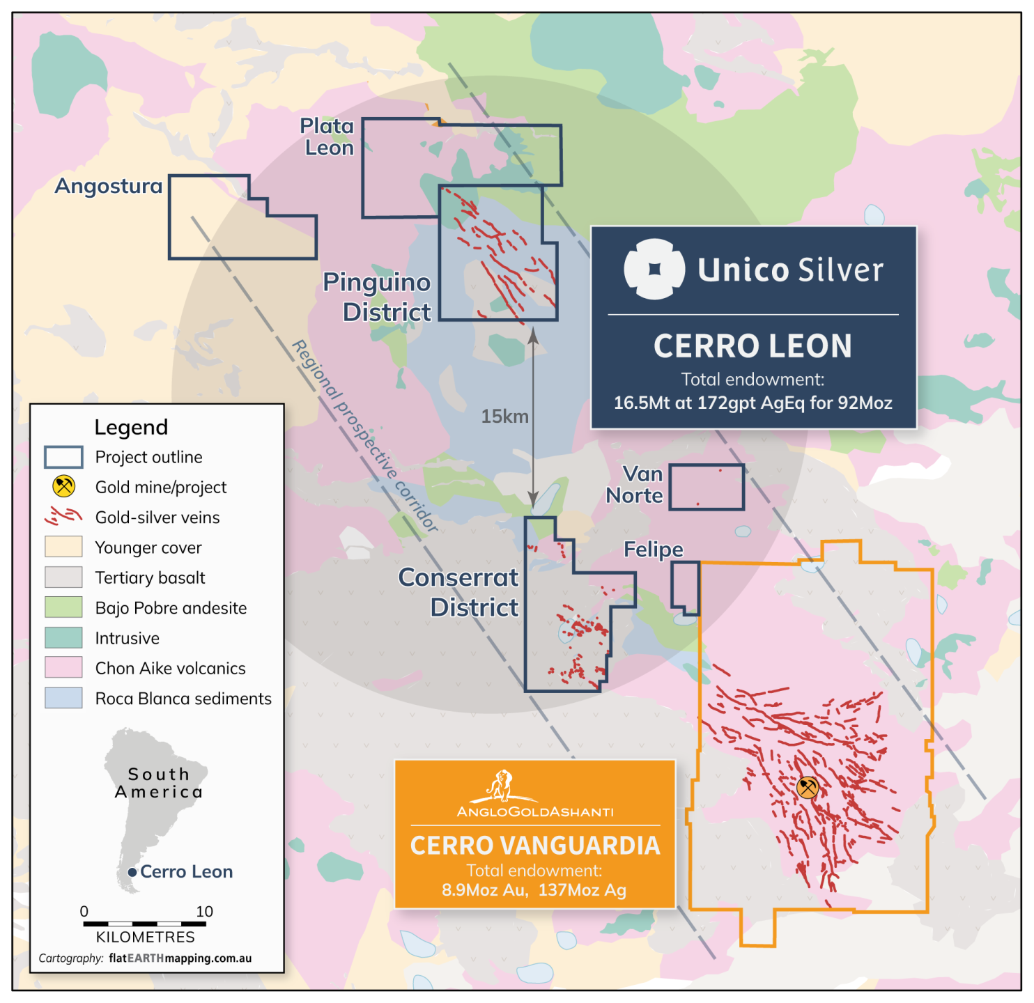 Unico Silver inicia programa de perforación en proyecto de plata en Argentina