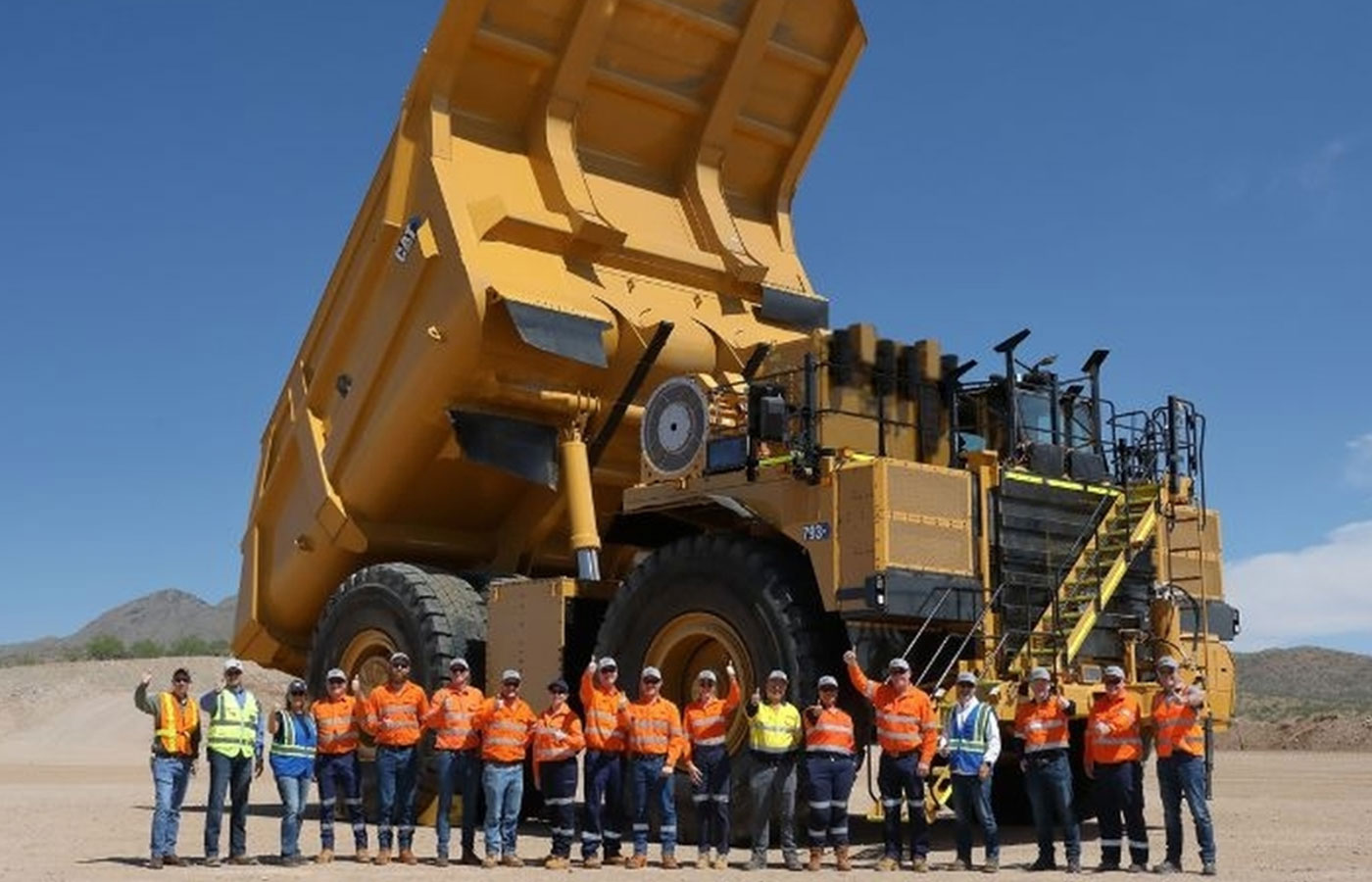 Camión eléctrico a baterías de Caterpillar llegará en cuatro meses a mina de BHP