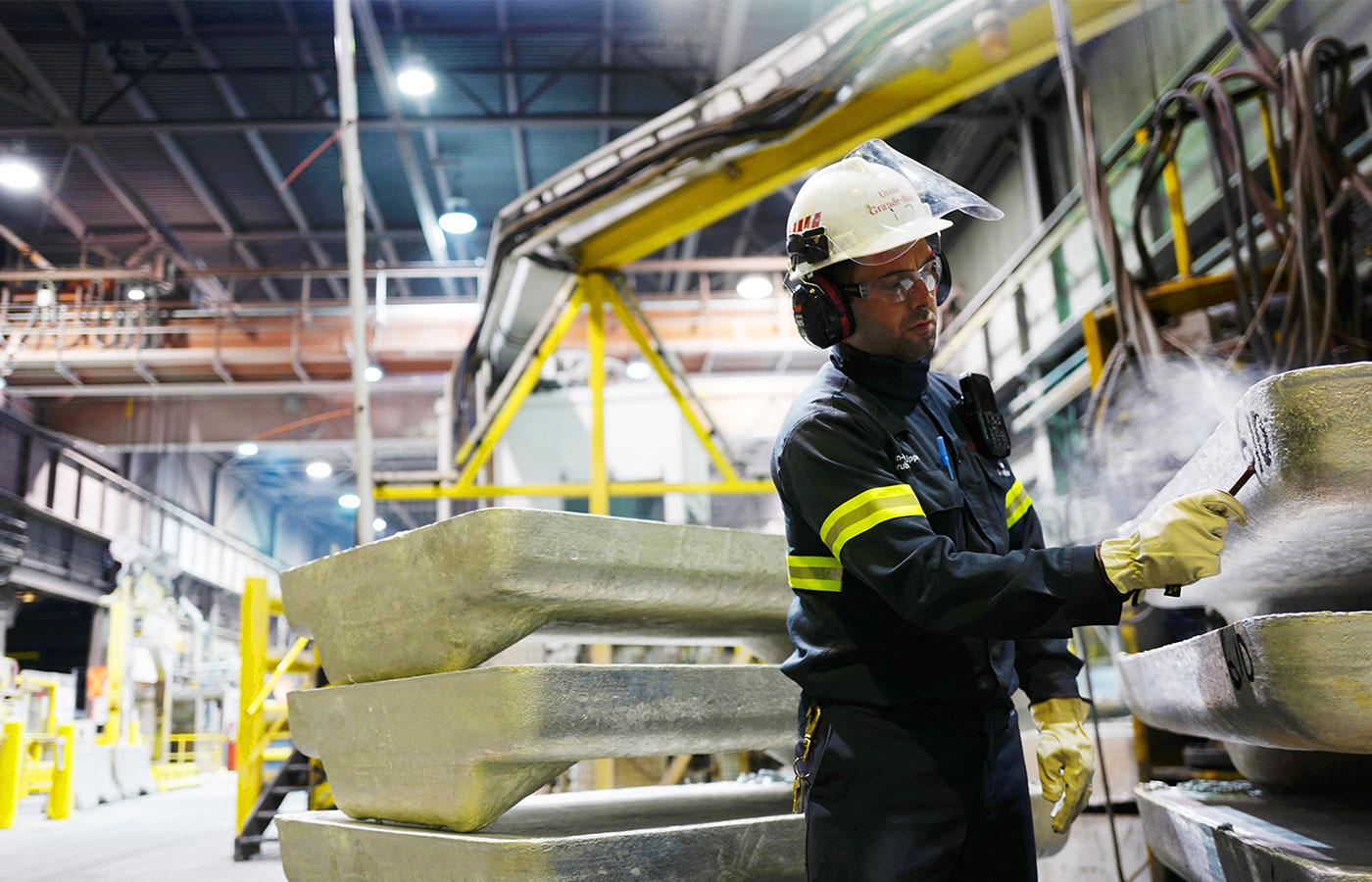 Rio Tinto invierte para mantener la producción de ánodos en la fundición de Grande-Baie