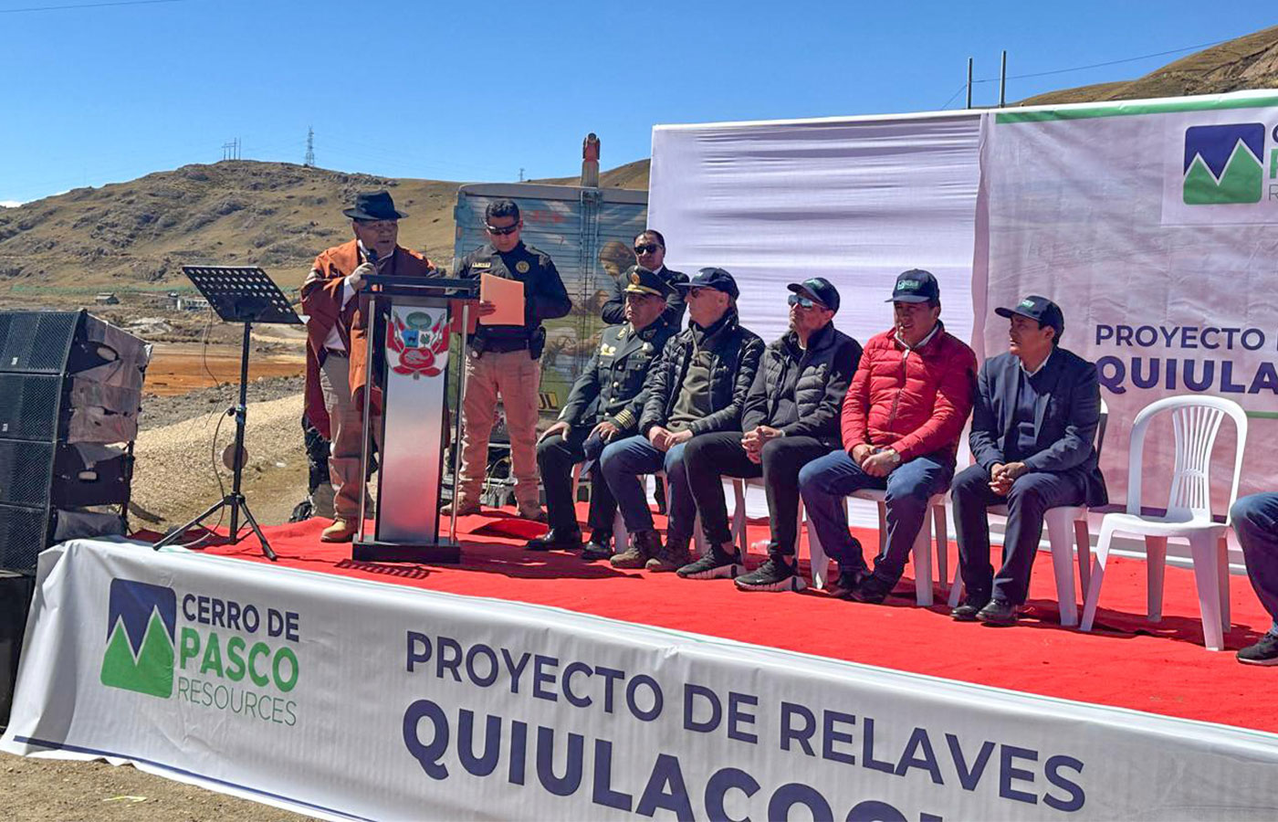 Perú: Ministro Rómulo Mucho presenta proyecto minero en Pasco