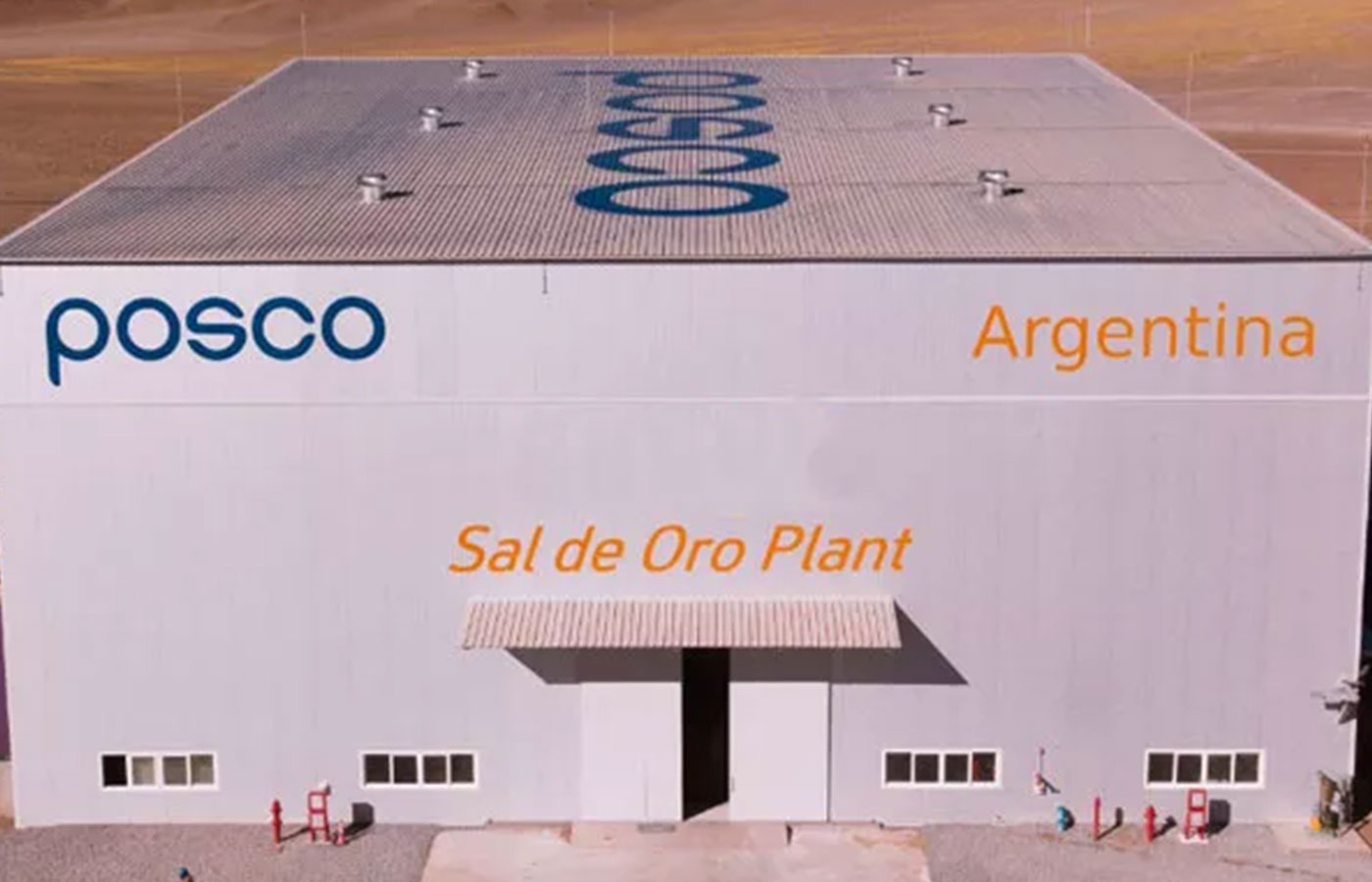 POSCO construye su segunda planta en el Salar del Hombre Muerto