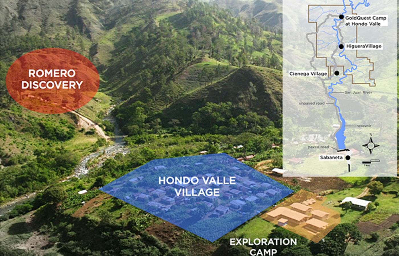 República Dominicana: Posible proyecto minero de GoldQuest a la deriva