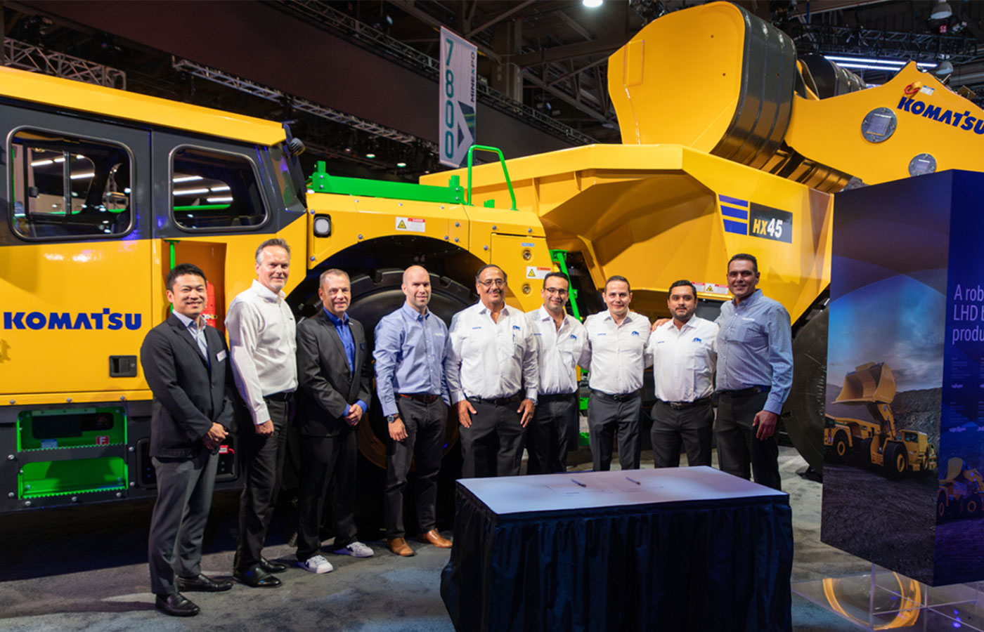 Komatsu asumirá distribución de productos y servicios mineros en México