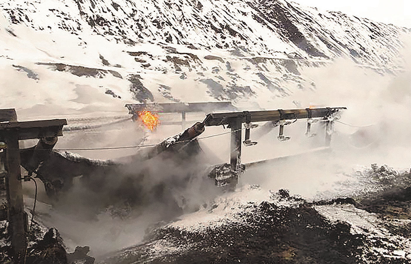 Causas y prevención: incendios en cintas transportadoras