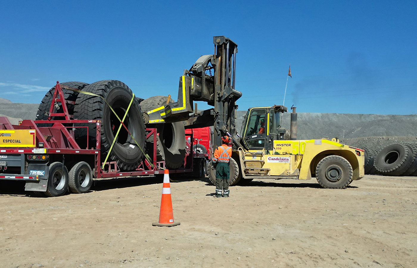 Chile: Minera Candelaria alcanza hito en materia de reciclaje de neumáticos