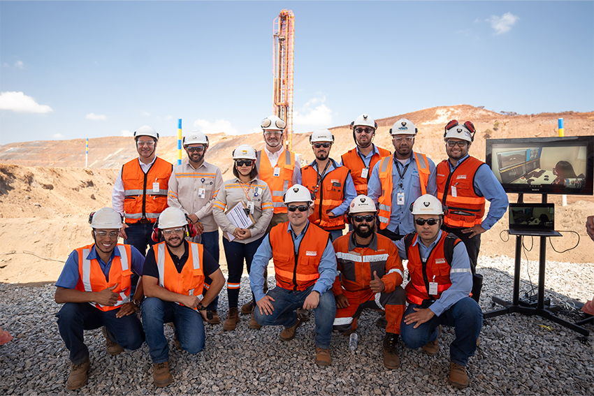 Anglo American pone en marcha taladro autónomo en Brasil