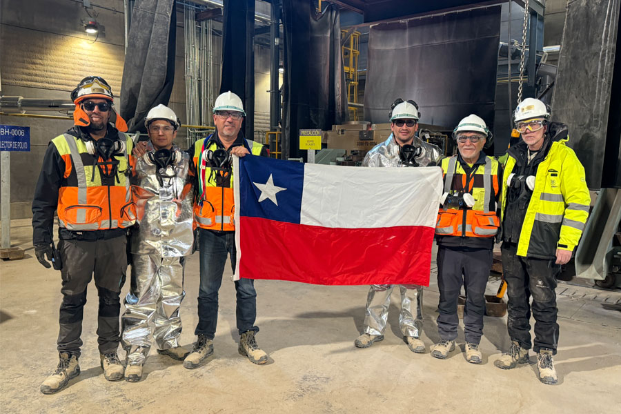 Chile: Gold Fields produce su primer oro en Salares Norte