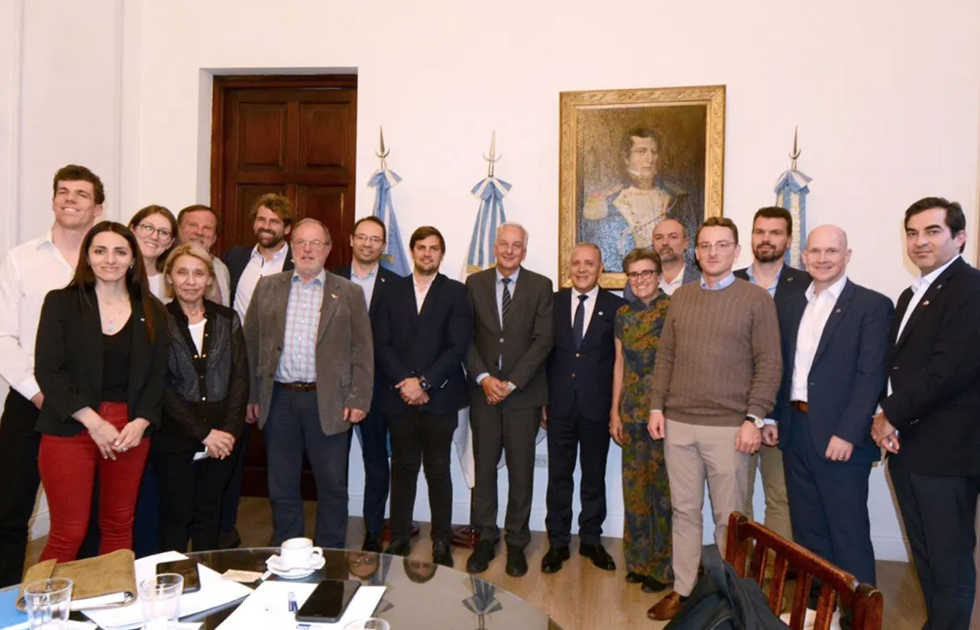 Delegación alemana en Jujuy