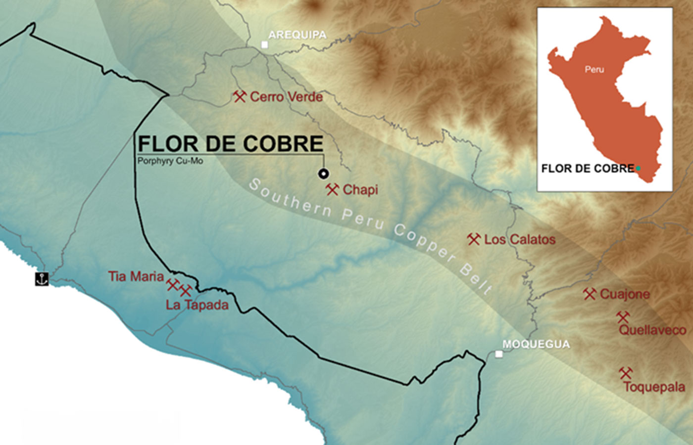 Perú: Element 29 iniciará exploración en nueva zona del proyecto Flor de Cobre