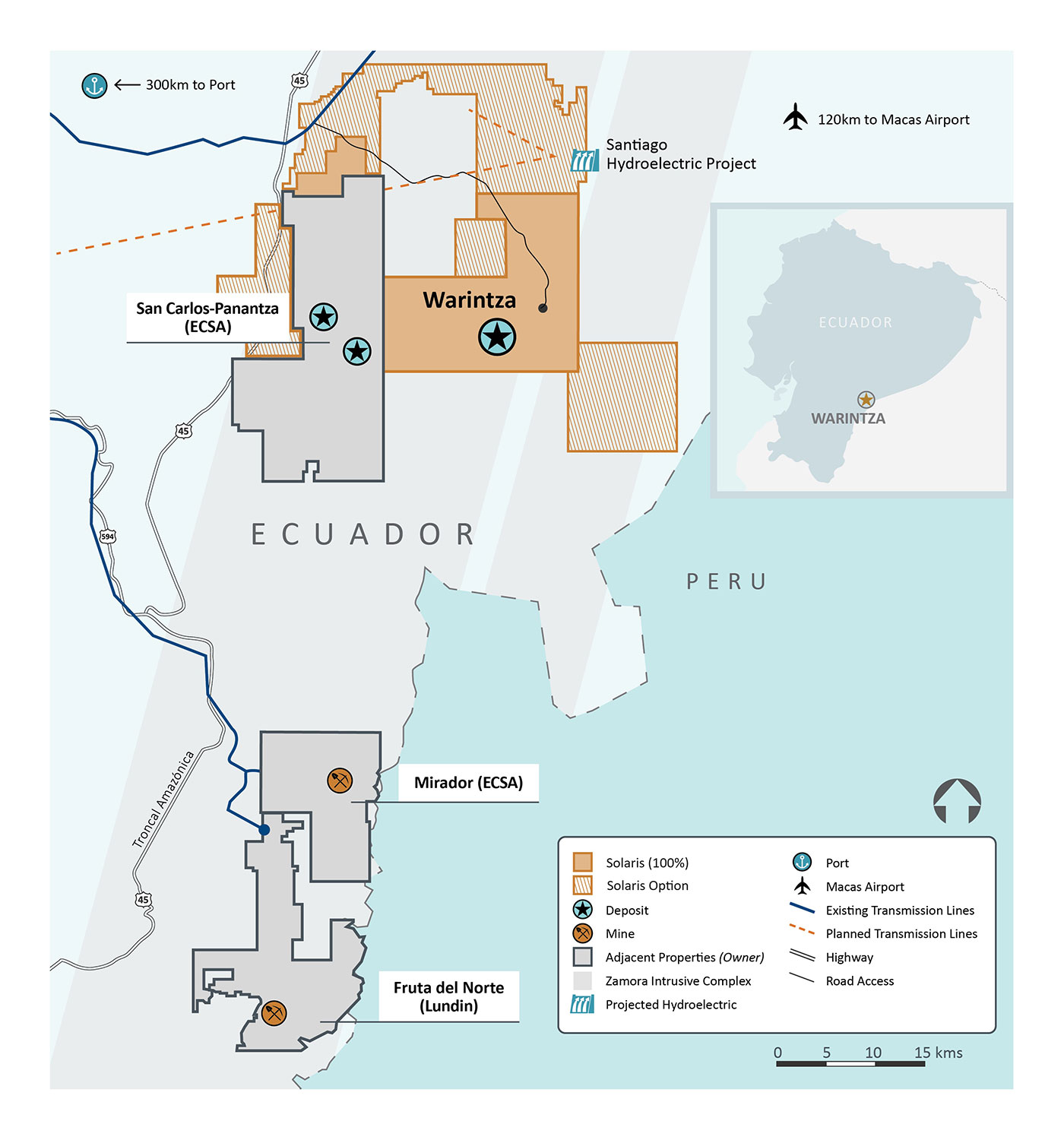 Solaris Resources traslada su oficina central a Ecuador