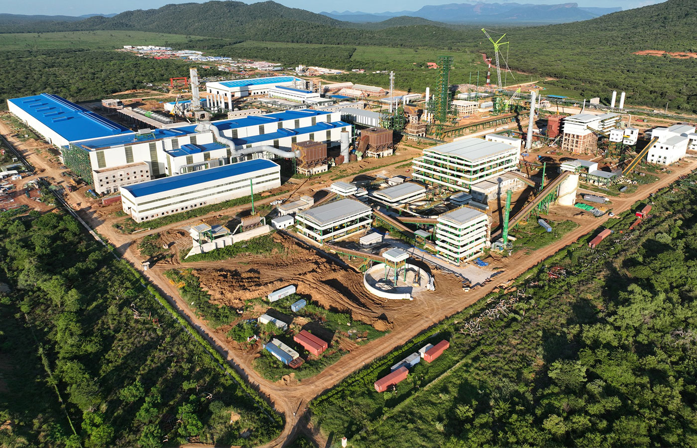 Planta Siderúrgica del Mutún en Puerto Suárez, Santa Cruz, Bolivia.| Crédito: ESM.