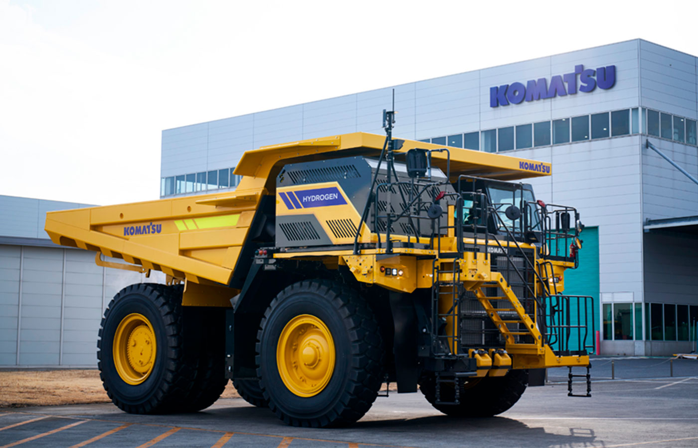 La empresa, en colaboración con KEYOU GmbH, desarrolla motores de hidrógeno para equipos de minería y construcción.| Crédito: Komatsu