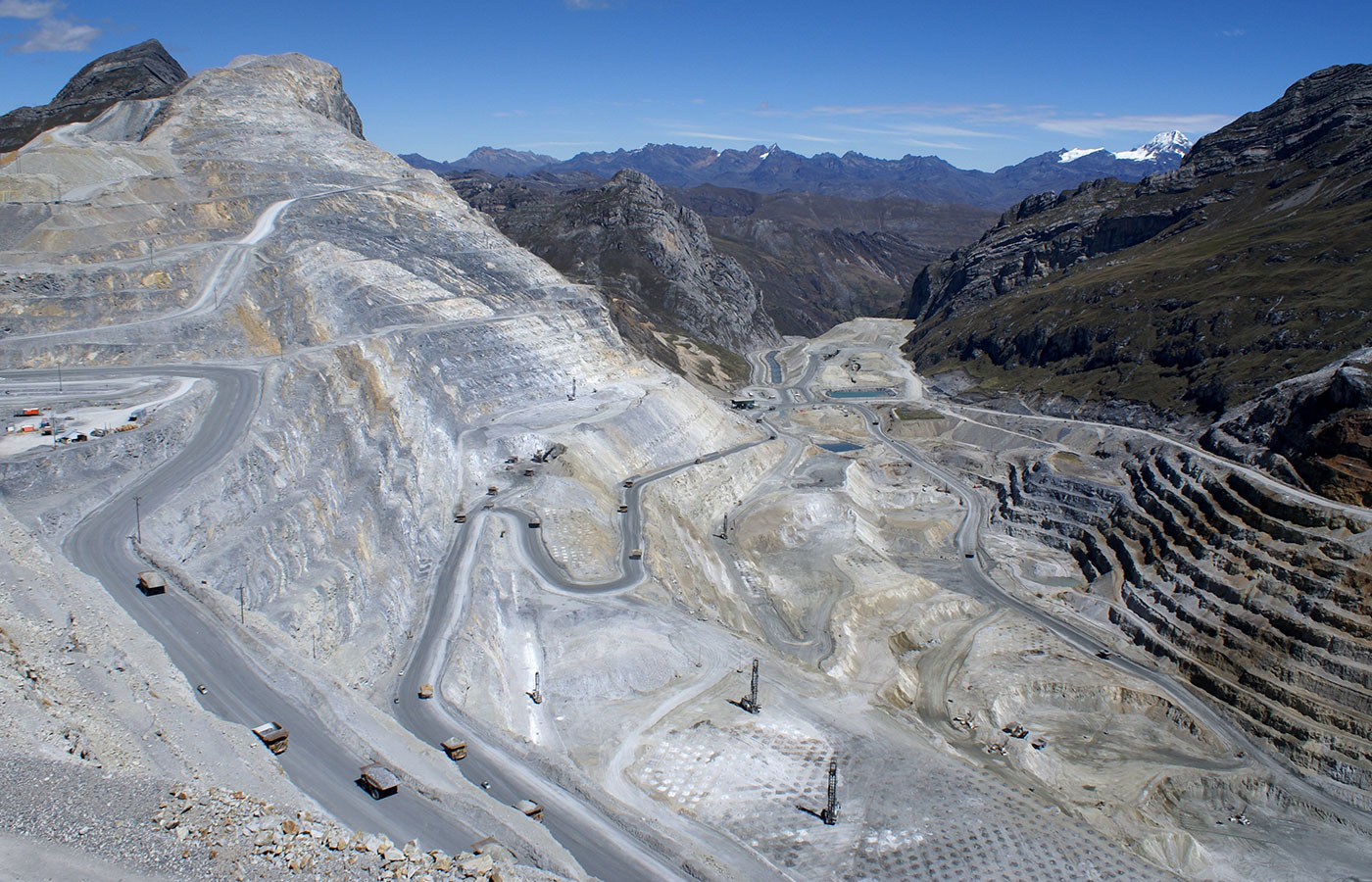 Antamina es una gran mina de cobre y zinc a 270 kilómetros al norte de Lima, Perú.| Crédito: Teck