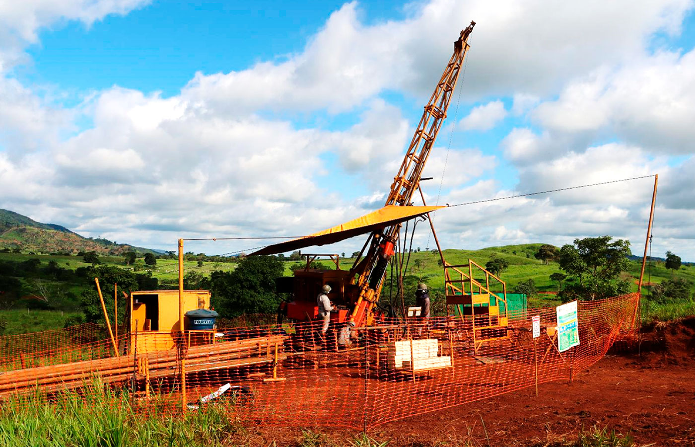 Cabaçal está bien respaldada por las infraestructuras públicas existentes. Se encuentra en el estado de Mato Grosso, Brasil.| Crédito: Meridian Mining