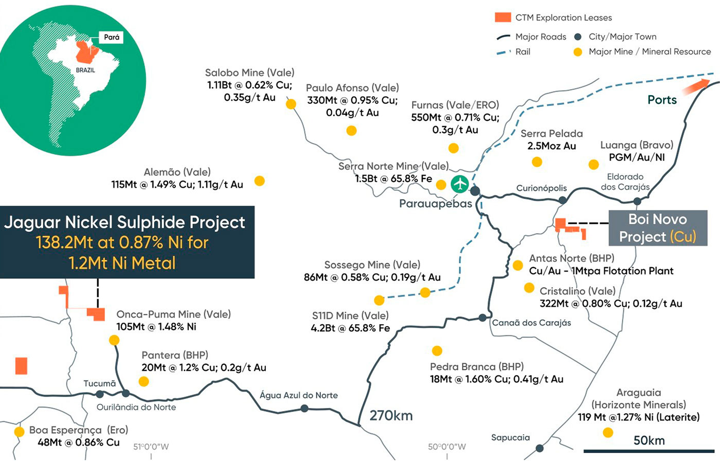 La Licencia de Instalación emitida por el Semas es válida hasta marzo de 2029 y pone a la empresa en condiciones de iniciar la construcción.| Crédito: Centaurus Metals