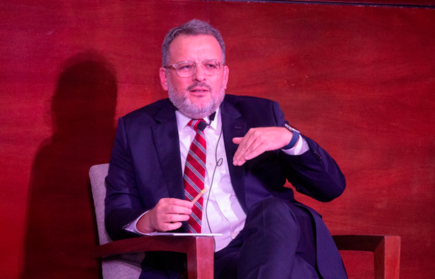Renzo Macher de Compañía de Minas Buenaventura afirmó que esperan producir la primera barra de oro en octubre.| Crédito: IIMP