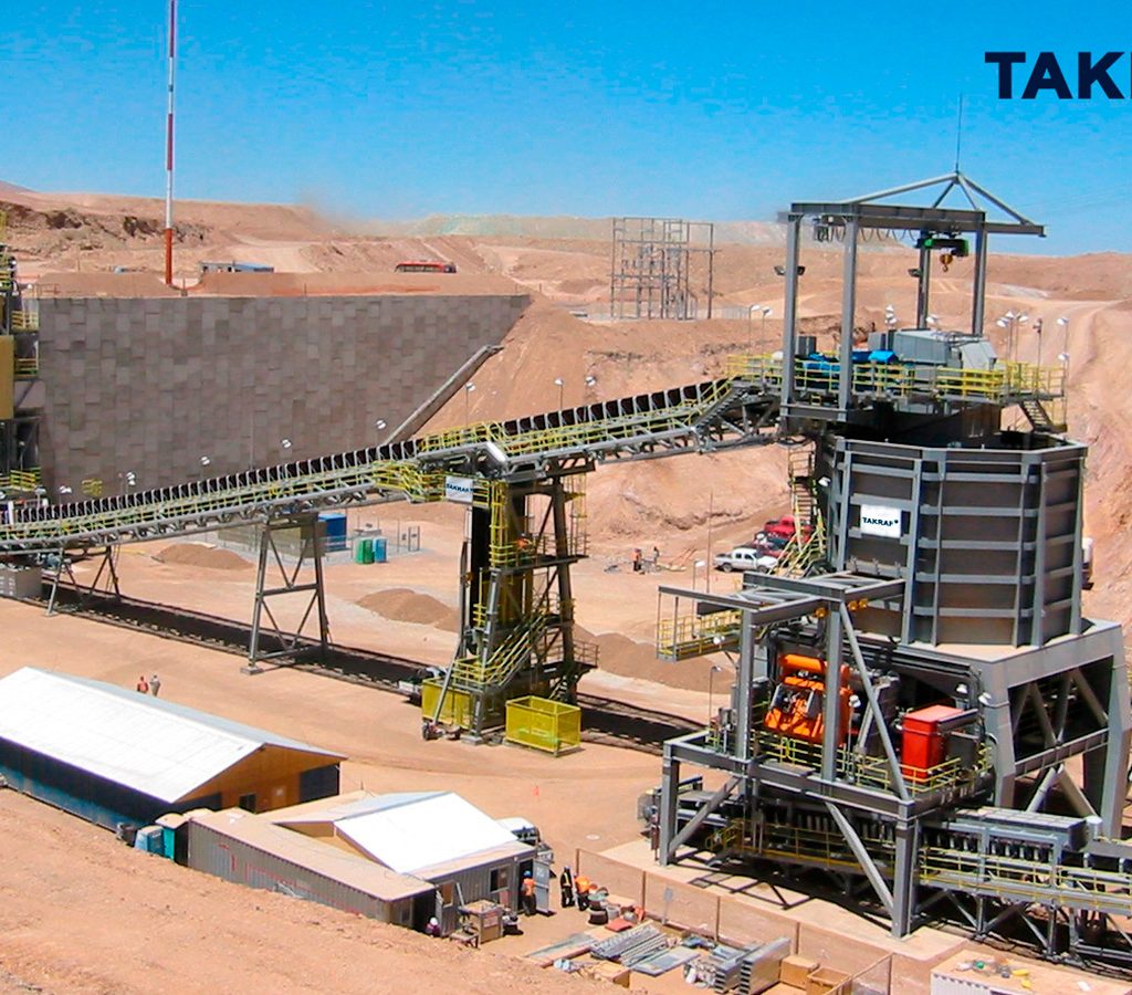 La empresa se hará cargo del diseño y suministro de un sistema de transporte para el proyecto de crecimiento Ujina, en Chile.| Crédito: Grupo TAKRAF