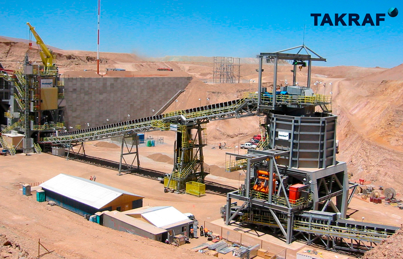 La empresa se hará cargo del diseño y suministro de un sistema de transporte para el proyecto de crecimiento Ujina, en Chile.| Crédito: Grupo TAKRAF