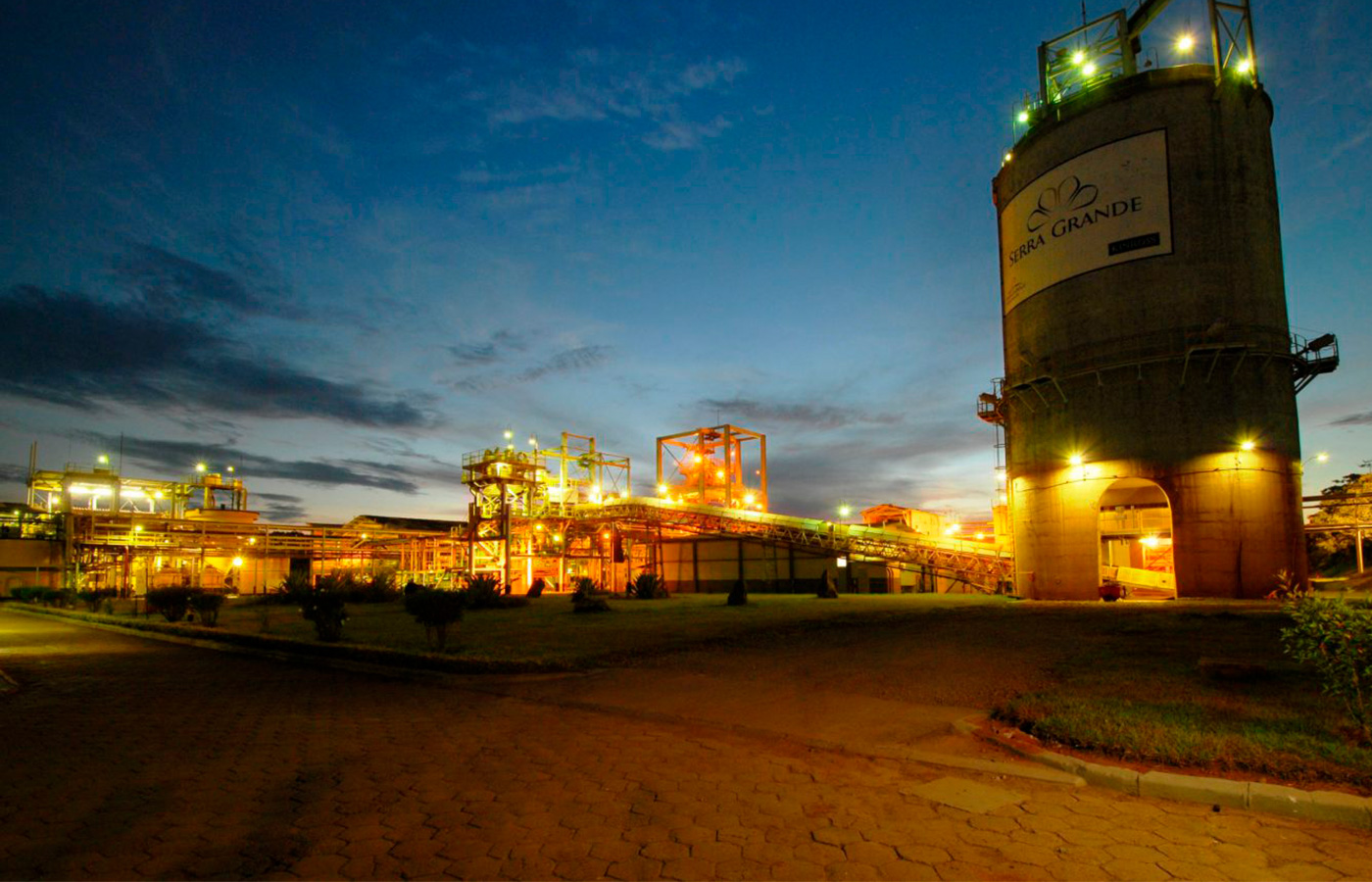 MSG se encuentra en el noroeste del estado de Goiás, en el centro de Brasil, a unos 5 km de la ciudad de Crixás.| Crédito: Mineração Serra Grande