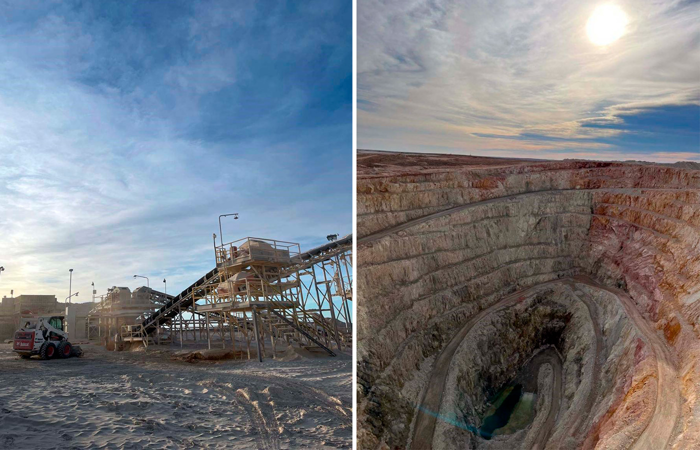 La compañía canadiense completó la primera voladura para dar inicio a la construcción del portal subterráneo.| Crédito: Cerrado Gold