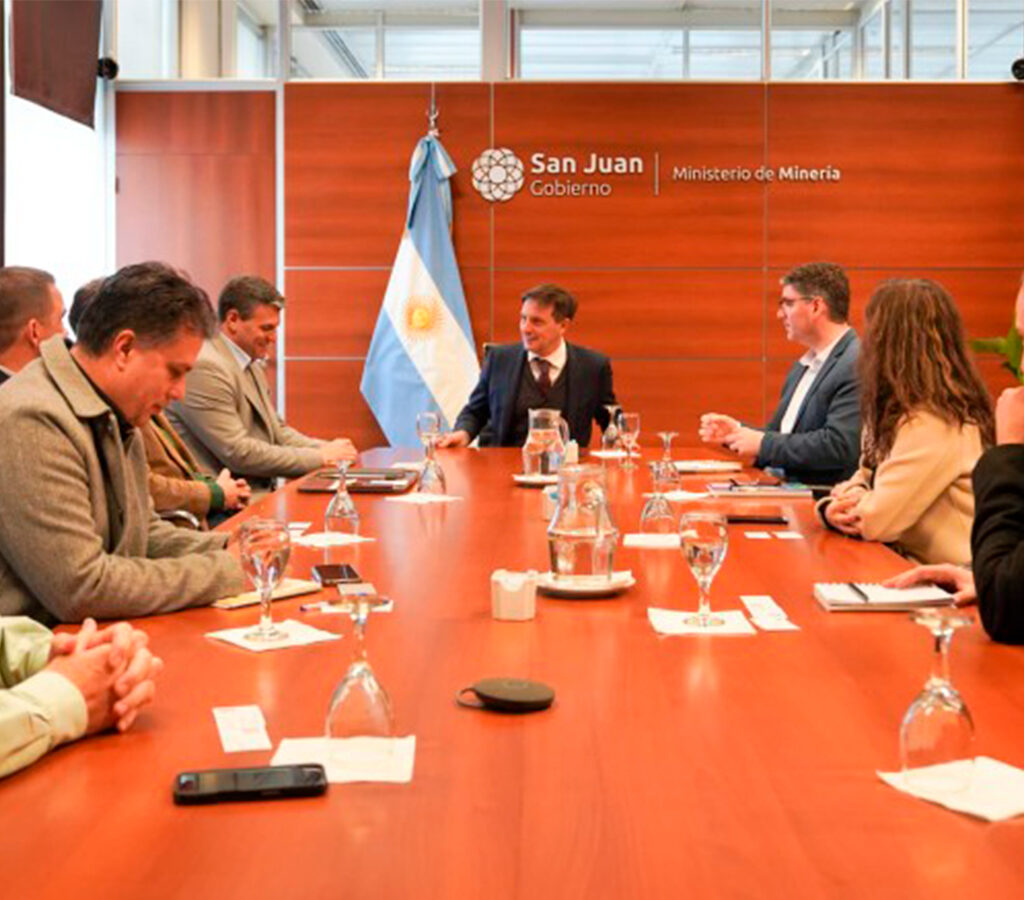 La empresa sueca construye en la provincia un centro de reparación de componentes y servicios técnicos para equipamiento minero.| Crédito: Gobierno de San Juan 
