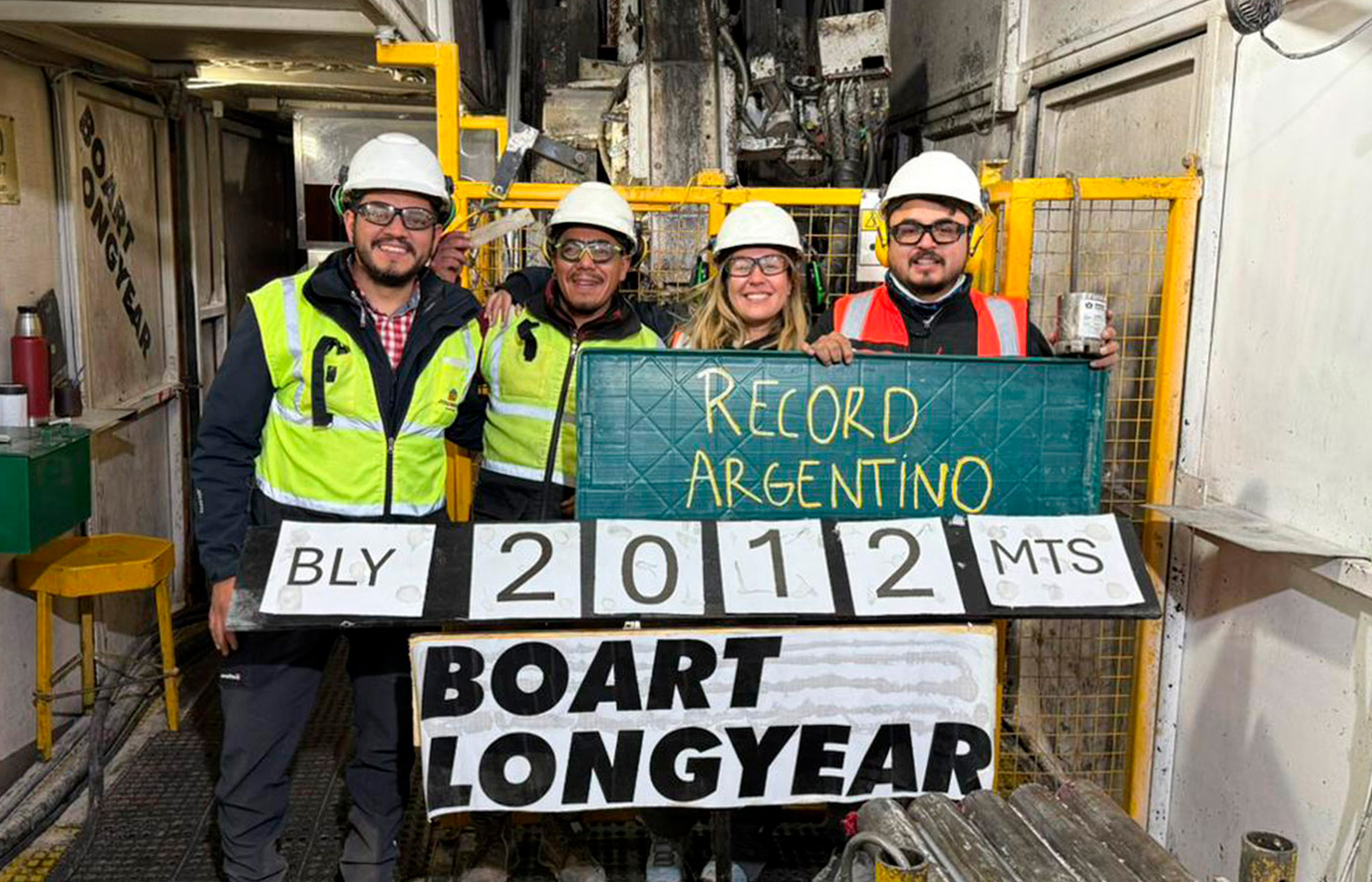 En el pozo FSDH142 se alcanzó los 2012 metros de perforación.| Crédito: Vicuña Corp