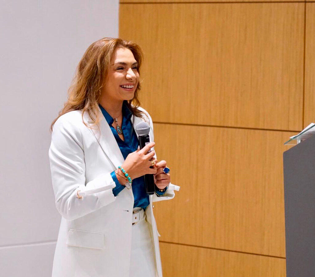 Lina Franco es la la primera mujer geóloga en llegar a la presidencia de la ANM.| Crédito: @ANMColombia