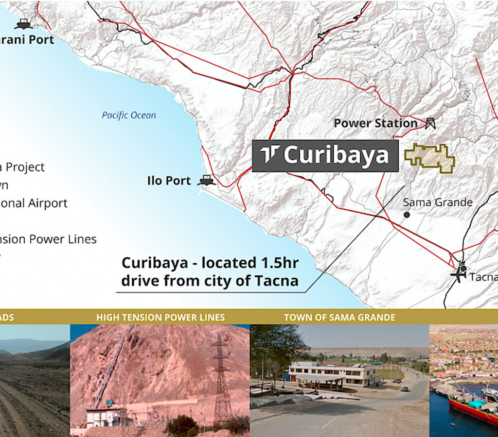 El proyecto Curibaya, de 17 000 hectáreas, alberga un gran potencial de exploración de plata, oro y cobre de alta ley.| Crédito: Tier One Silver