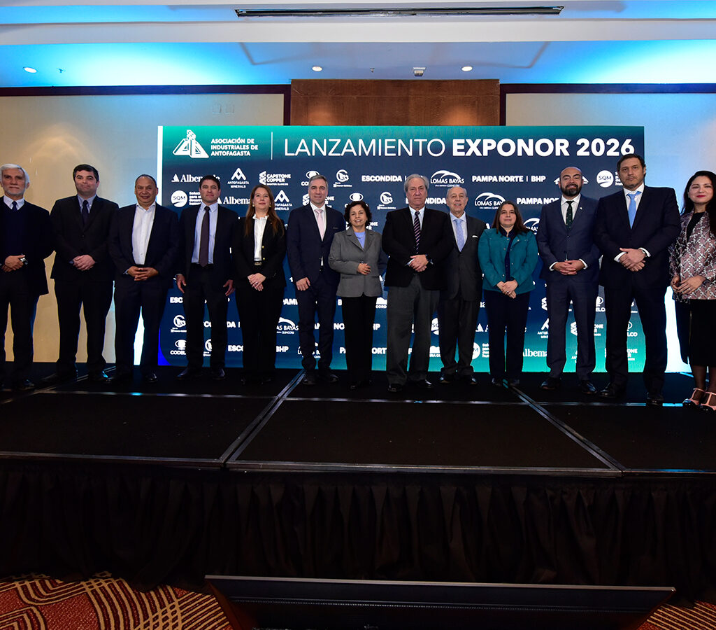 El evento cuenta con el patrocinio de APRIMIN, Consejo Minero, Generadoras, InvestChile, Ministerio de Minería, Ministerio de Economía, Fomento y Turismo, Ministerio de Energía, ProChile, Sofofa y Sonami.| Crédito: Exponor
