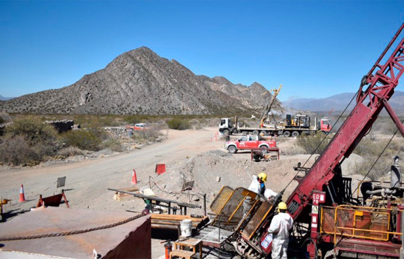 Hualilan es un proyecto aurífero ubicado en Ullum a sólo 90 minutos de la ciudad de San Juan.| Crédito: Gobierno de San Juan