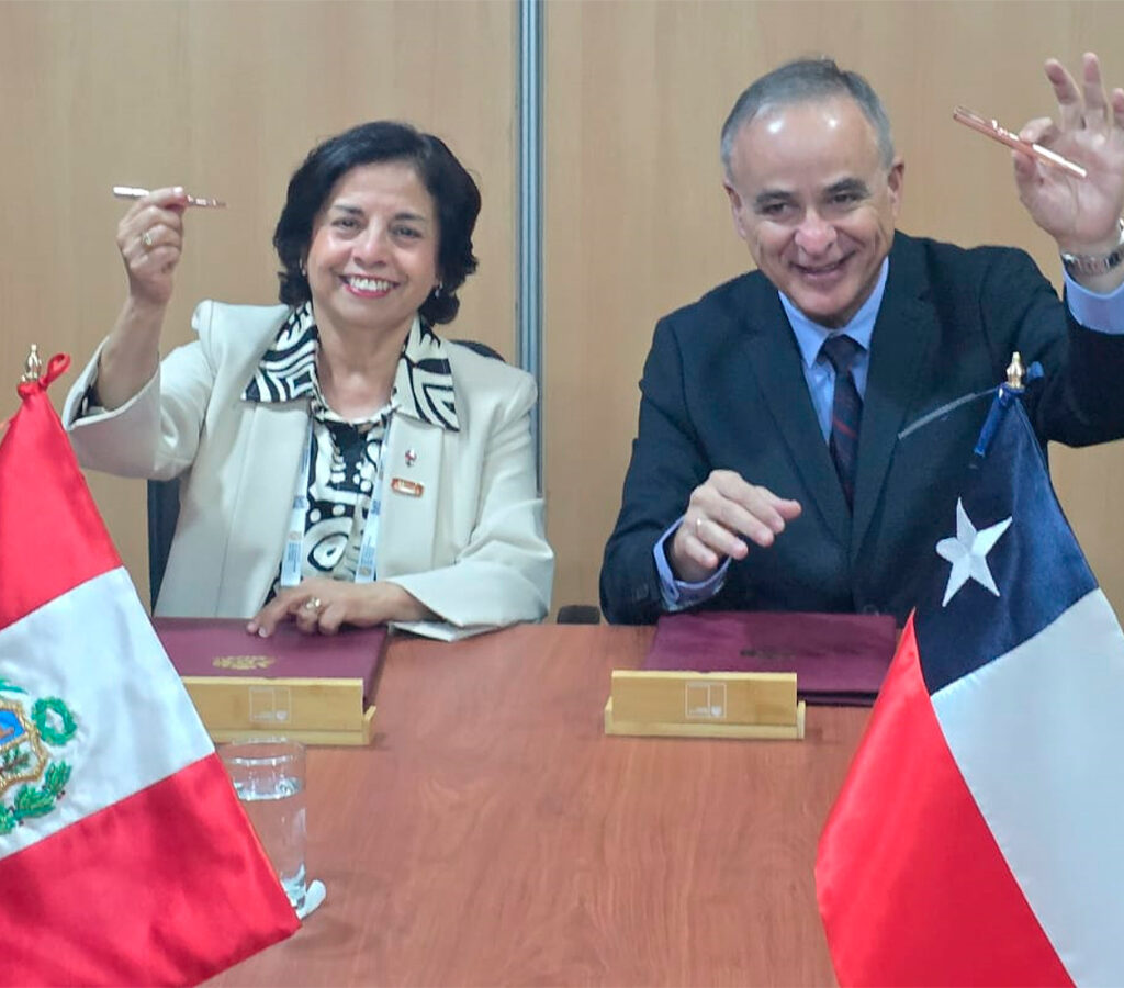 El acuerdo también incluye medidas para el fortalecimiento de las industrias relacionadas al sector y la seguridad de las cadenas de valor de minerales críticos.| Crédito: Ministerio de Minería de Chile