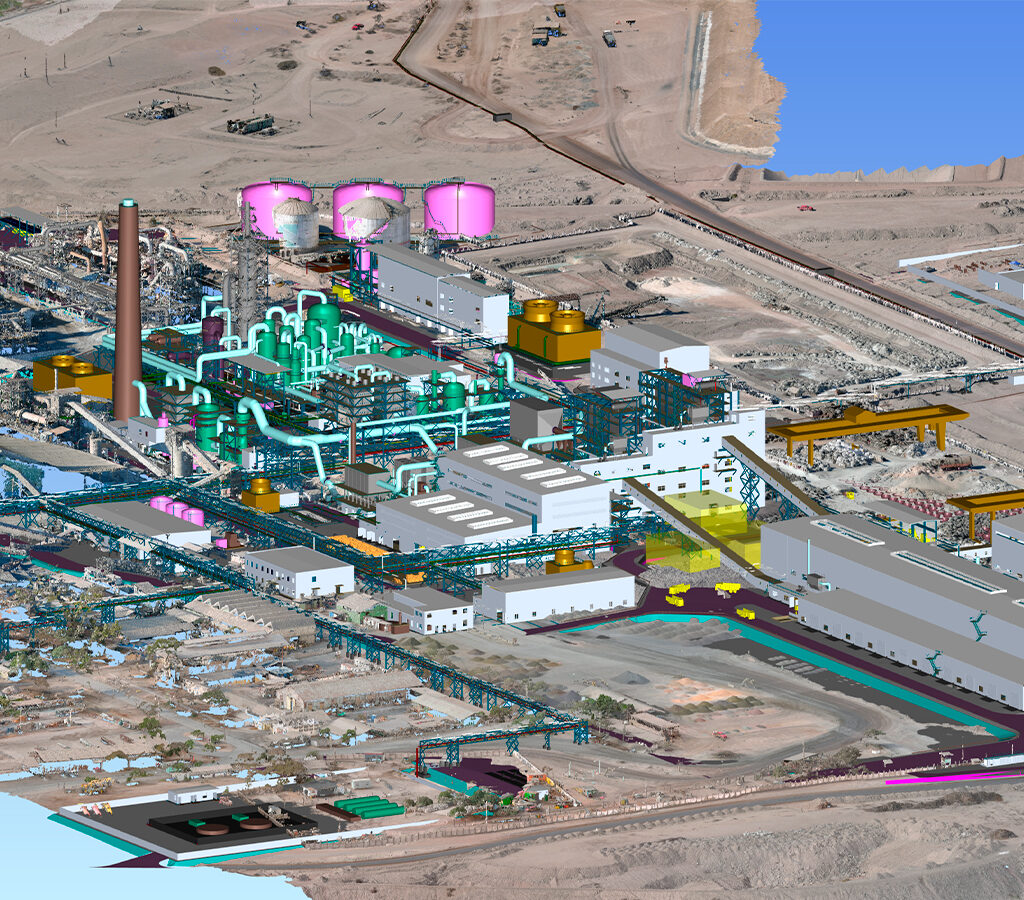 Nueva Paipote demandará una inversión de USD 1700 millones. Se trata del único proyecto de fundición y refinería en marcha en el país.| Crédito: Enami